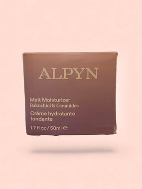 Alpyn Beauty Melt Moisturizer with Bakuchiol & Ceramides. NIB!